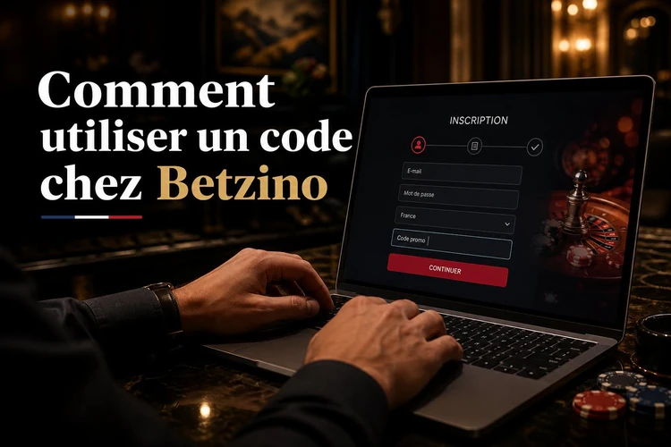 Comment utiliser un code chez Betzino