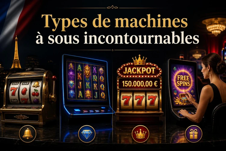 Notre sélection de types de machines à sous incontournables